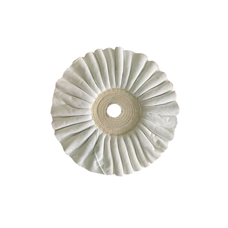 সাদা নরম ফ্ল্যানেল কাপড় buffing চাকার
